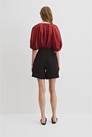 Organically Grown Linen Suit Short