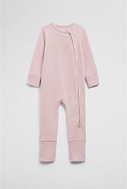 Organically Grown Cotton Waffle Jumpsuit