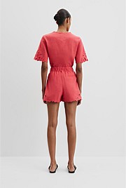 Cutwork Short