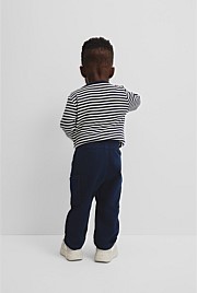 Australian Cotton Blend Relaxed Pull-On Pant