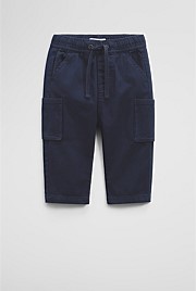 Australian Cotton Blend Relaxed Pull-On Pant