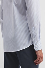 Slim Fit Stripe Travel Shirt