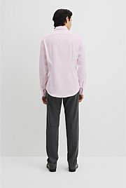 Slim Fit Textured Travel Shirt