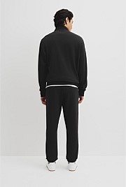 Australian Cotton Modern Logo Half Zip Sweat