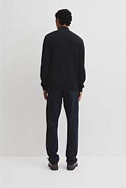 Australian Good Earth Cotton Half Zip Knit