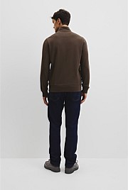 Australian Cotton Half Zip Heritage Sweat
