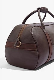 Leather Logo Tote