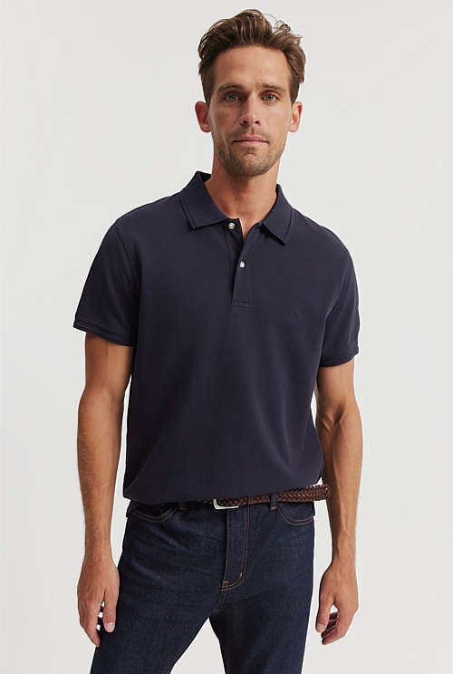 Verified Australian Cotton Pique Polo