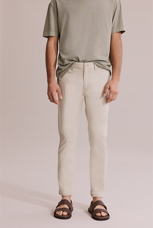 Verified Australian Cotton Slim Fit Stretch Chino