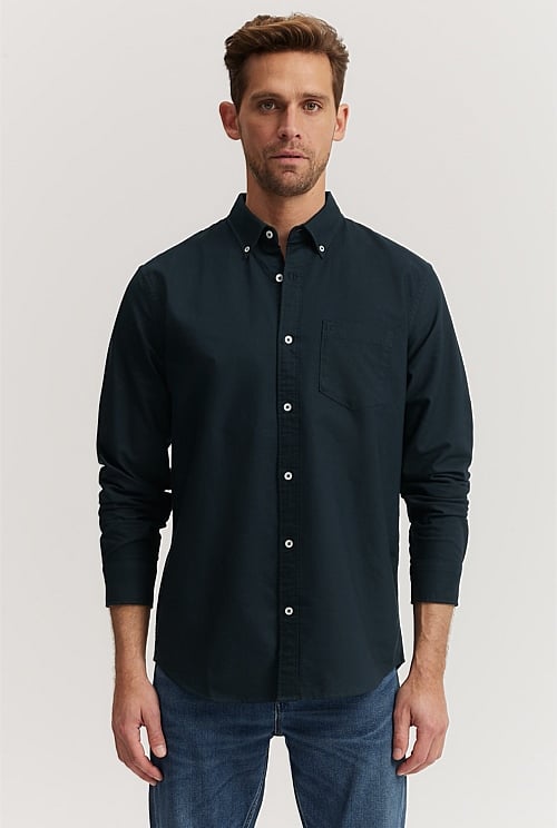 Regular Fit Organically Grown Cotton Oxford Shirt