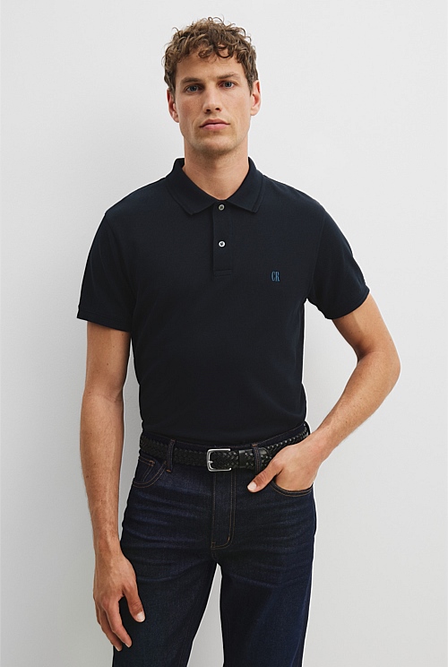 Verified Australian Cotton Pique Polo