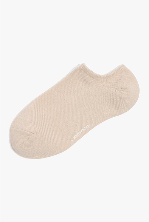 Australian Cotton Blend Sneaker Sock