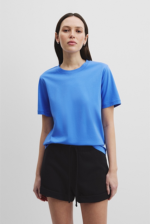 Mercerised Slim T-Shirt