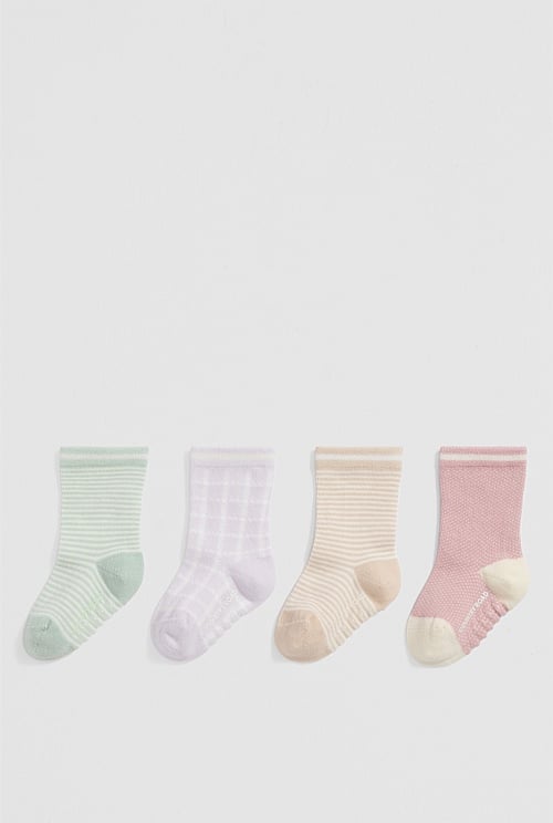 Rib Sock Pack of 4