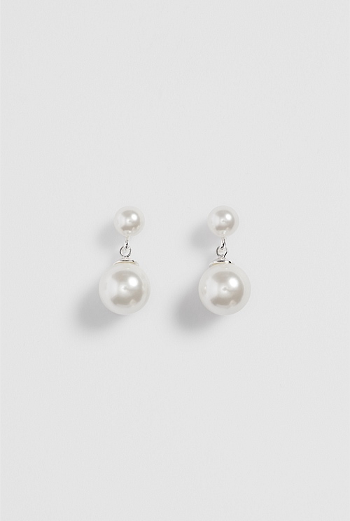 Mini Pearl Drop Earring