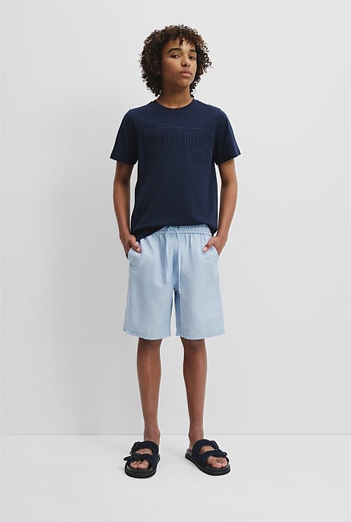 Teen Cotton Linen Short