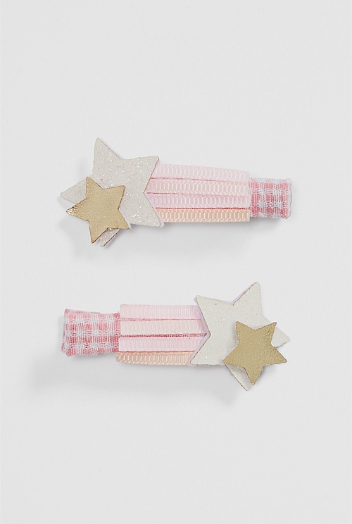 Star Mini Clip Pack of 2