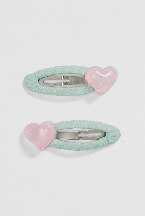 Heart Clip Pack of 2