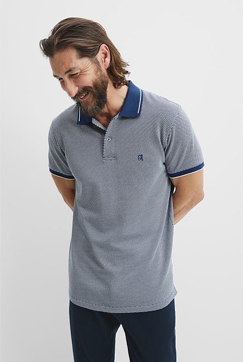 Jacquard Polo