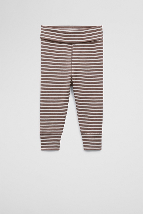 Organically Grown Cotton Fold-Over Soft Pant