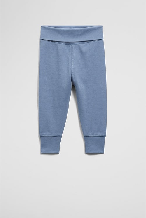 Organically Grown Cotton Fold-Over Soft Pant