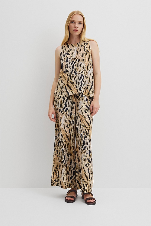 Country Road x Ngali Ngurra Silk Print Tank