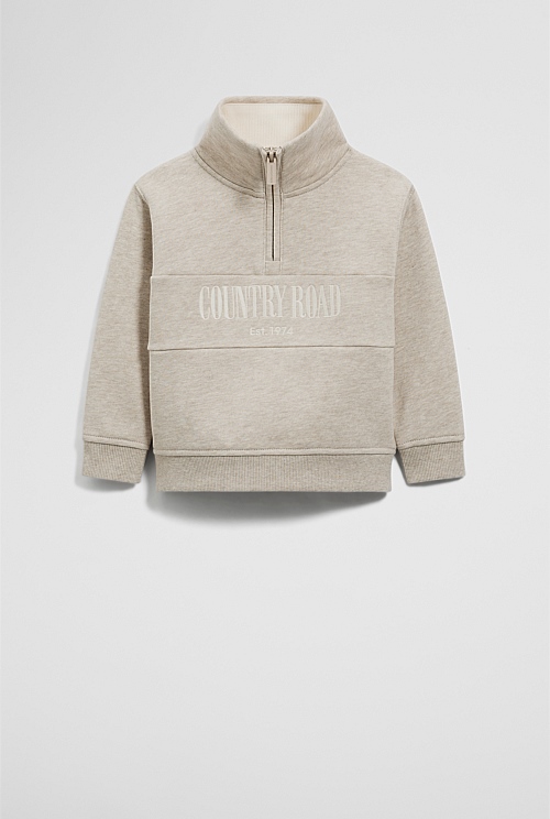 Australian Cotton Heritage Half Zip