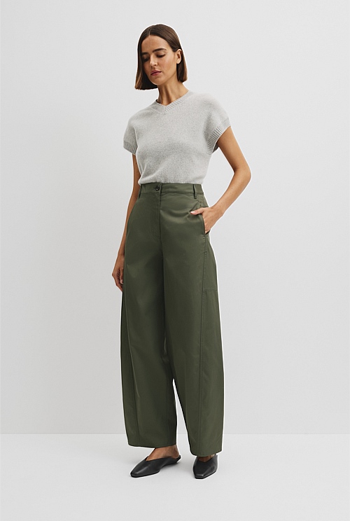 Australian Cotton Tapered Drill Pant