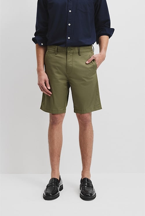 Verified Australian Cotton Stretch Chino Short