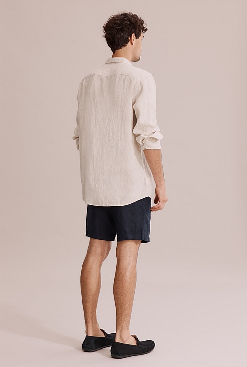 Regular Fit Organically Grown Linen Shirt