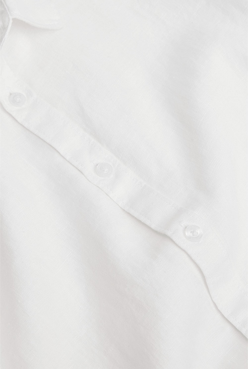 Organically Grown Linen Short Sleeve Shirt