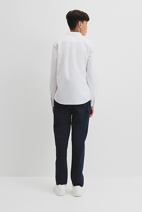 Teen Organically Grown Cotton Oxford Shirt