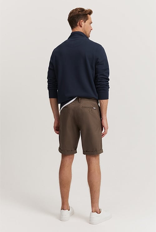 Verified Australian Cotton Stretch Chino Short