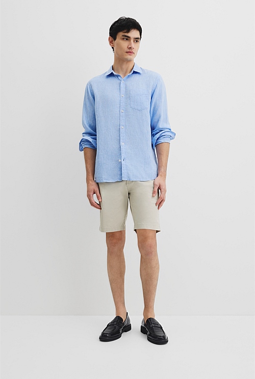 Organically Grown Linen Regular Fit Shirt