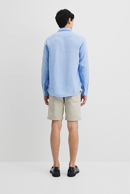 Organically Grown Linen Regular Fit Shirt
