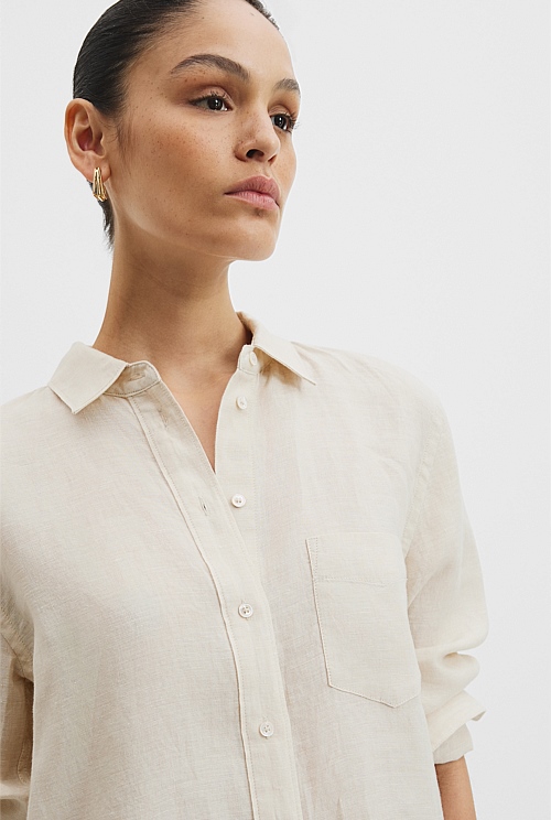 Organically Grown Linen Shirt