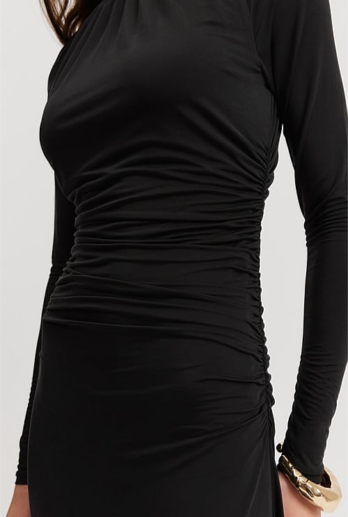 Cupro Jersey Dress