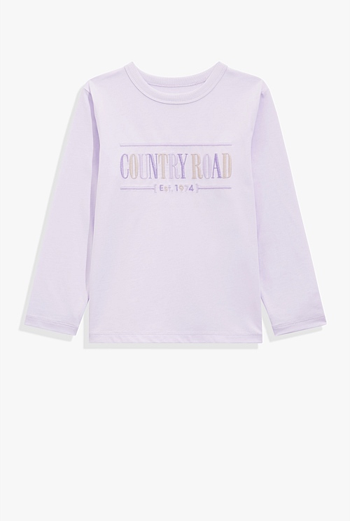 Australian Cotton Long Sleeve Heritage T-Shirt