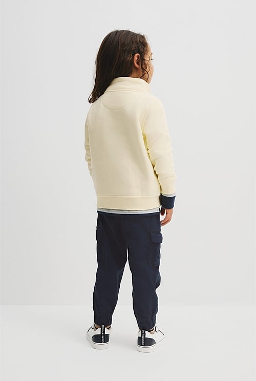 Verified Australian Cotton Heritage Half Zip Sweat