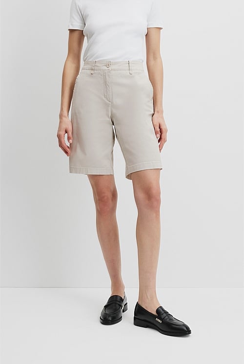 Australian Cotton Twill Walk Short