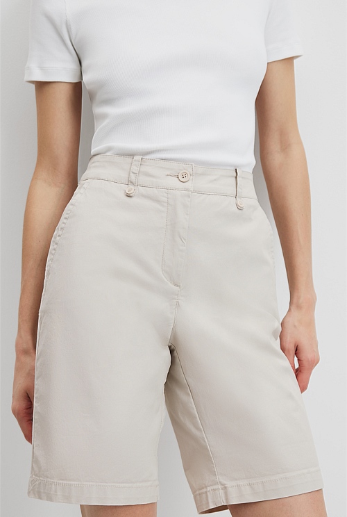 Australian Cotton Twill Walk Short