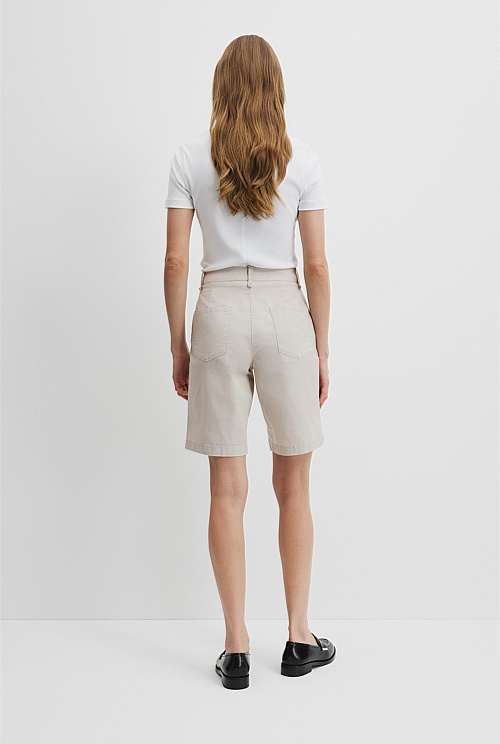 Australian Cotton Twill Walk Short