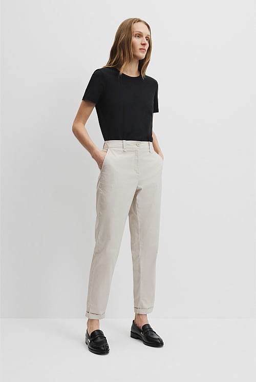 Australian Cotton Twill Walk Pant