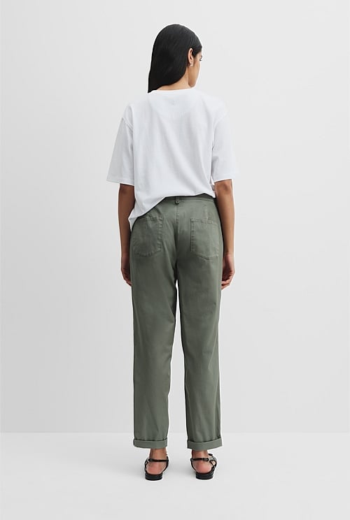 Australian Cotton Twill Walk Pant