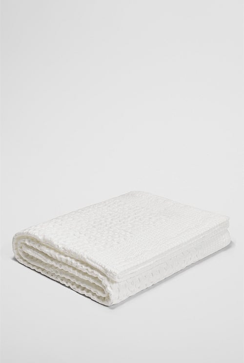 Eden Waffle Throw