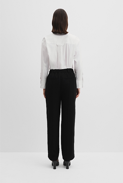 Fly Front Pull-On Pant