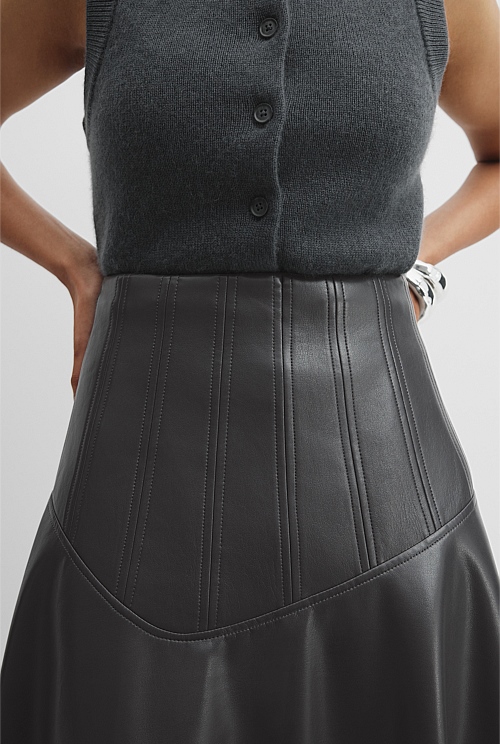 Corset Detail Skirt