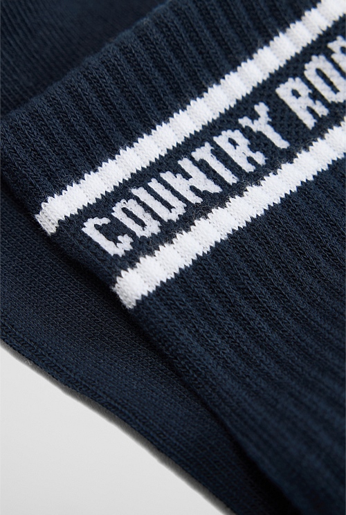 Australian Cotton Blend Country Road Sport Crew Sock