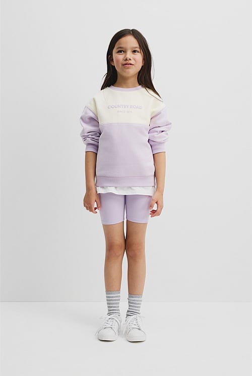 Australian Cotton Splice Logo Sweat