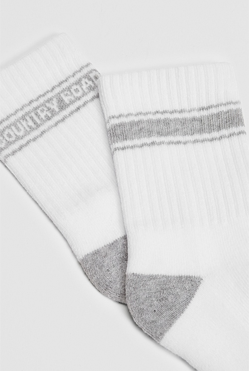 Organically Grown Cotton Blend CR Sport Crew Sock